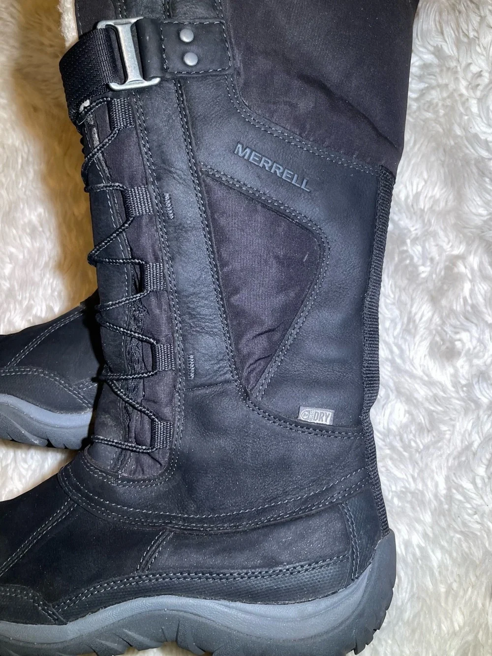 Merrell Women's Black Insulated Winter Boots size 7